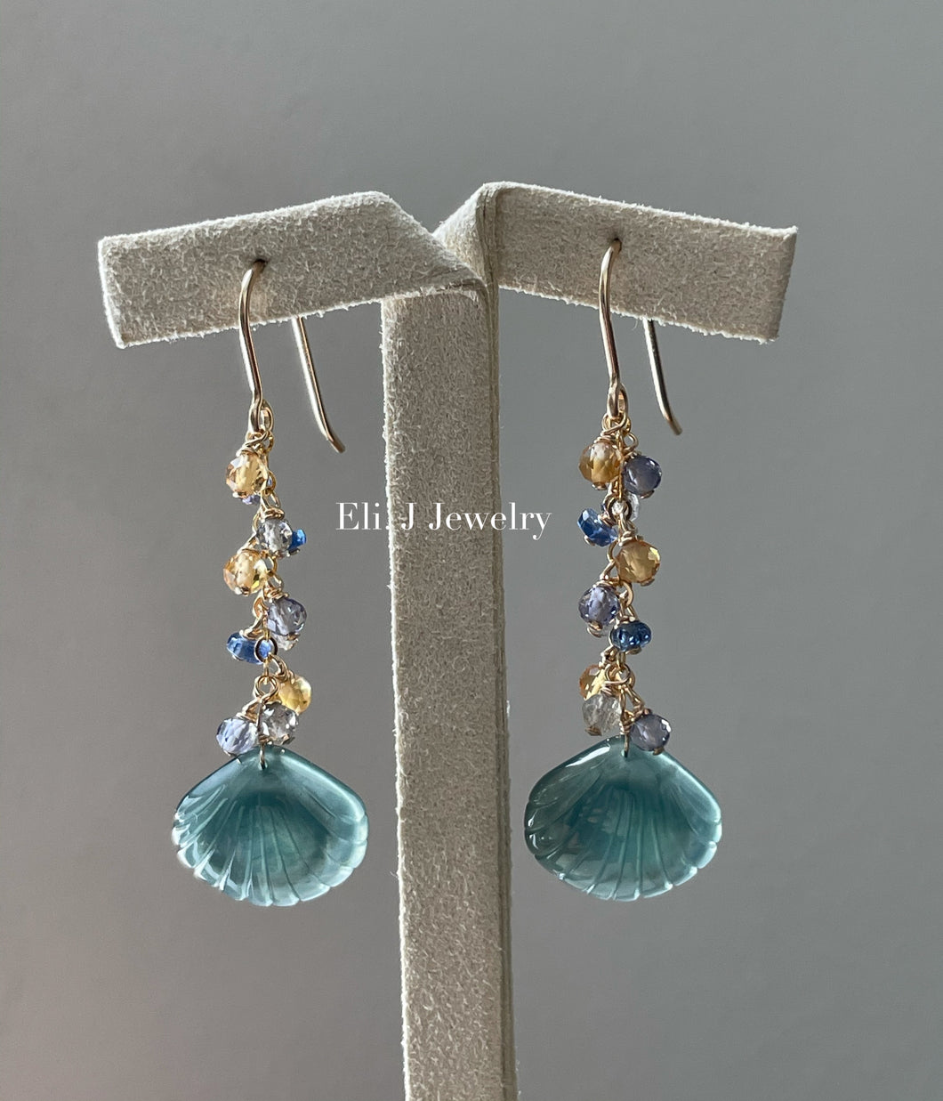 Jade Shells #7: Citrine, Iolite, Kyanite