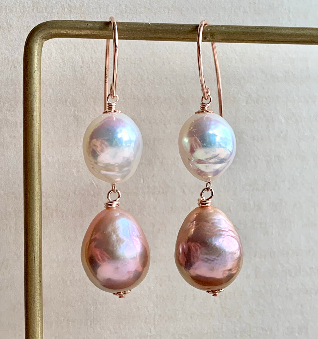 Pearls! AAA Edison Pearls on 14k RGF