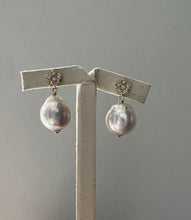 Load image into Gallery viewer, Ivory Pearls on Daisy Studs