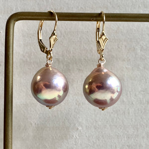 Gold-Unicorn Large Edison Pearls 14kGF