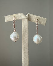 Load image into Gallery viewer, Baby Ivory Pearls 14kRGF Earrings