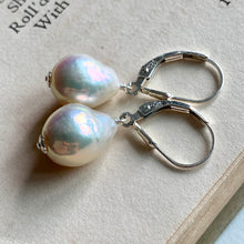 Load image into Gallery viewer, White Edison Pearls on 925 Silver