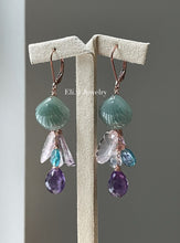 Load image into Gallery viewer, Jade Shells #13: Rose Quartz, Amethyst, Apatite