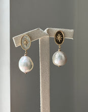 Load image into Gallery viewer, Ivory Freshwater Vintage Star Studs