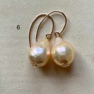 Minimalist Pearl Earrings #5-9