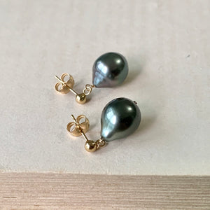 Simple Tahitian Pearls 14kGF