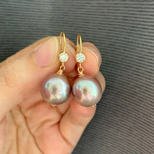 Load image into Gallery viewer, Mauve-Copper Edison Pearls 14kGF