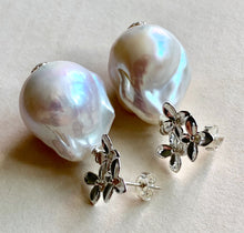 Load image into Gallery viewer, AAA White Baroque Pearls Sterling Silver