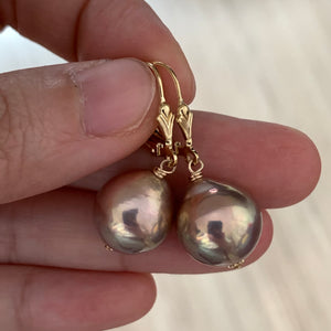Gold-Unicorn Large Edison Pearls 14kGF