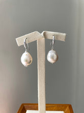 Load image into Gallery viewer, Simple Ivory Pearls 925 Silver Earrings