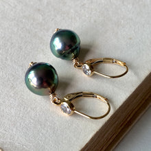 Load image into Gallery viewer, AAA Peacock Tahitian Pearls 14kGF