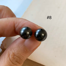 Load image into Gallery viewer, AA Tahitian Pearl Studs 14kGF: #7-9