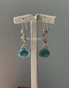 Jade Shells #7: Citrine, Iolite, Kyanite