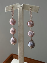 Load image into Gallery viewer, Pearl Drops Pink Pearls 14kRGF Earrings