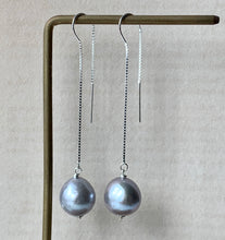 Load image into Gallery viewer, Silver Baroque Pearls 925 Silver Threaders
