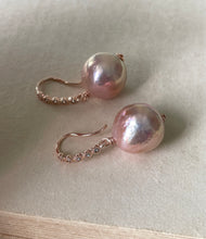 Load image into Gallery viewer, Rainbow-Pink Edison Pearls on 14kRGF