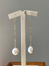 Load image into Gallery viewer, Dangle Ivory Pearls on 14kGF