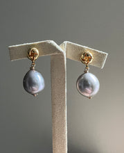Load image into Gallery viewer, Silver Pearls Knot Stud Earrings