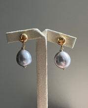 Load image into Gallery viewer, Silver Pearls Knot Stud Earrings