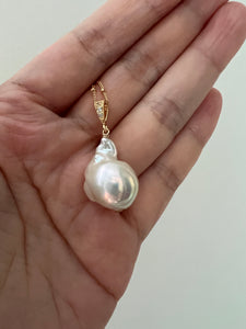 Baby Ivory Baroque Pearl 14kGF Necklace