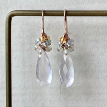 Load image into Gallery viewer, Shades of Blue #8: Rose Quartz &amp; Gems