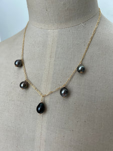 AAA Tahitian Pearl 14kGF Necklace