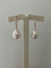 Load image into Gallery viewer, Ivory Pink on 14kRGF Earrings