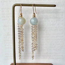 Load image into Gallery viewer, Honey Yellow Jade Apples &amp; Tassels 14kGF