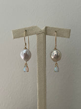 Load image into Gallery viewer, Ivory Pearl &amp; Opal Drop
