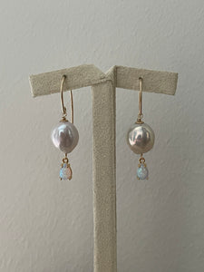 Ivory Pearl & Opal Drop