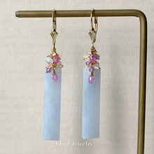 Load image into Gallery viewer, Eli. J Signature: Custom-Cut Type A Lavender Jade Bars &amp; Gemstones