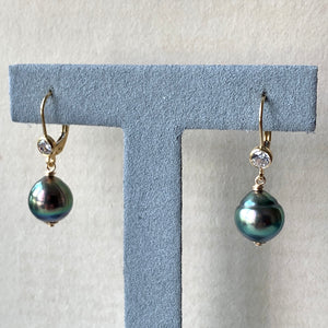AAA Peacock Tahitian Pearls 14kGF