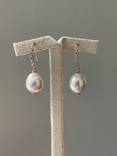 Load image into Gallery viewer, Ivory Pink on 14kRGF Earrings