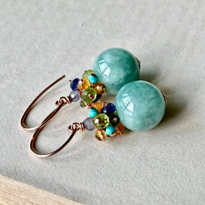 Eli. J Signature: Type A Apple Green Jade & Gen Cluster