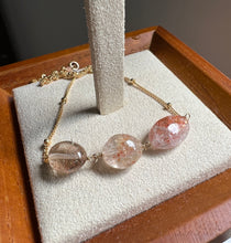 Load image into Gallery viewer, Rare Sunstone 14kGF Necklace