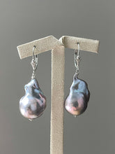 Load image into Gallery viewer, AAA Silver Baroque Pearls 925 Sterling Silver Earrings