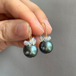 Peacock Pearls & Opal