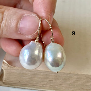 Minimalist Pearl Earrings #5-9