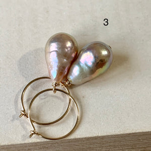 Minimalist AAA Edison Pearl Earrings #1-4: Smaller Pearls