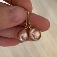 Load image into Gallery viewer, Peach- Gold Baby Edison Pearls on 14k Gold Filled