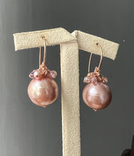 Load image into Gallery viewer, Purple-Pink Edison Pearls &amp; Gems 14kGF Earrings
