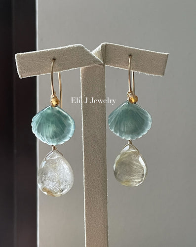 Jade Shells #14: Golden Rutile