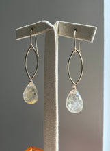 Load image into Gallery viewer, Golden Rutile, 14kGF Marquise Earrings