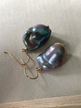 Load image into Gallery viewer, Silver Baroque Pearls 14kGF Earrings