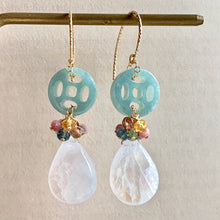 Load image into Gallery viewer, Type A Jade, Rainbow Moonstone &amp; Gems