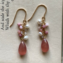 Load image into Gallery viewer, AAA Rhodocrosite &amp; Pink Stones on 14k Gold Filled
