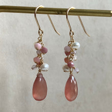 Load image into Gallery viewer, AAA Rhodocrosite &amp; Pink Stones on 14k Gold Filled