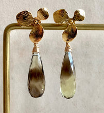 Load image into Gallery viewer, Bi- Lemon Quartz on Flowers